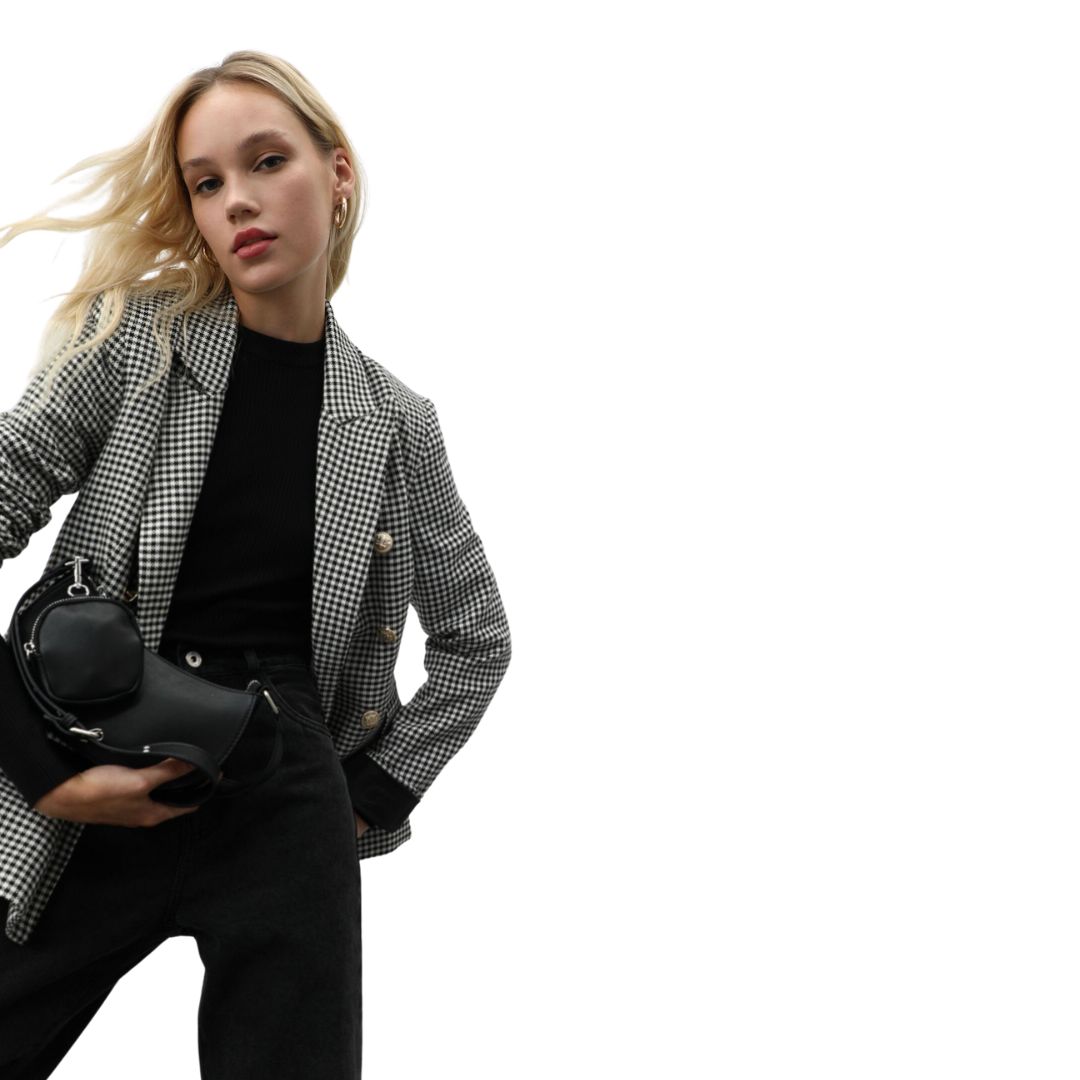 Blazer Blanco y Negro ¡Qué Guay! Guatemala