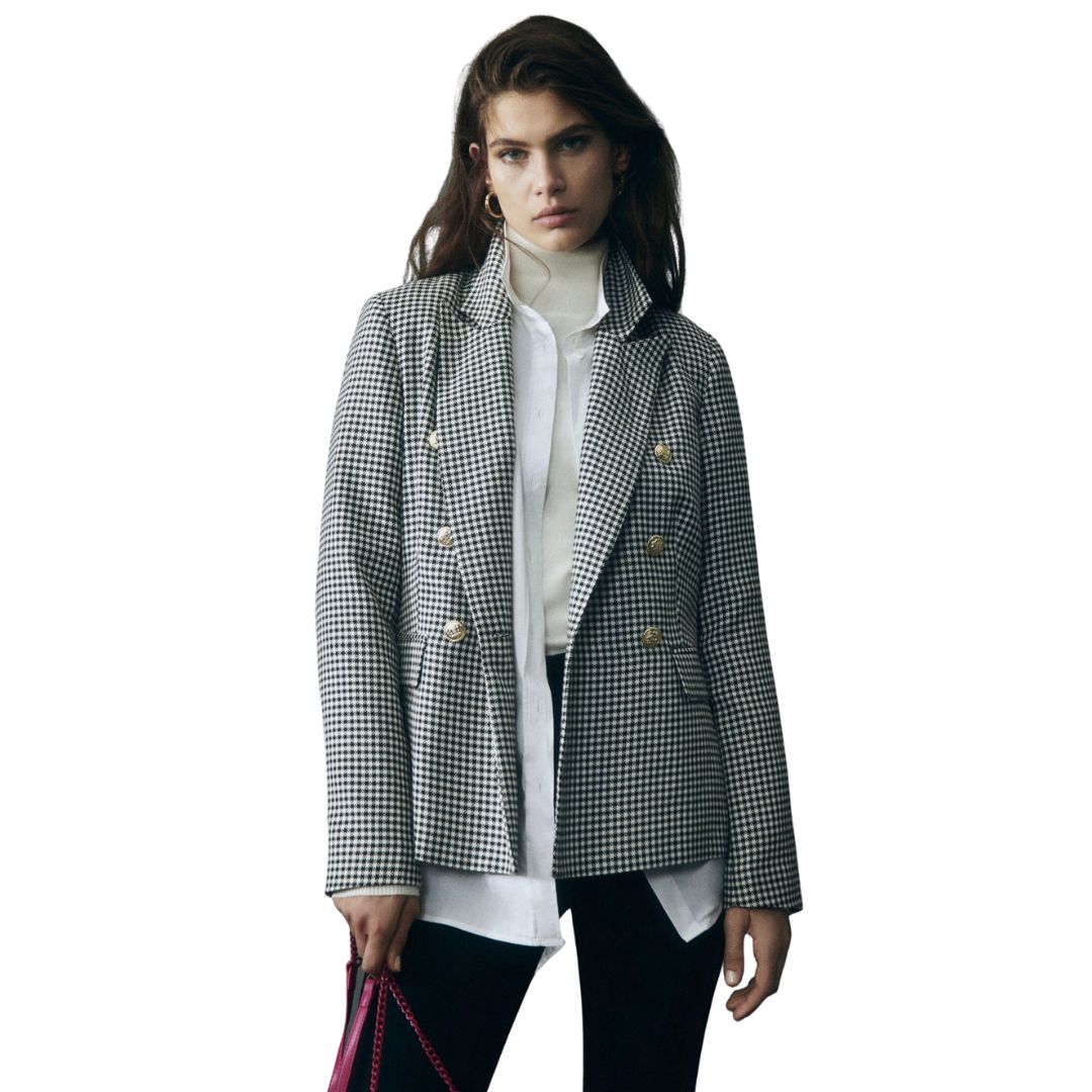 Blazer Blanco y Negro ¡Qué Guay! Guatemala