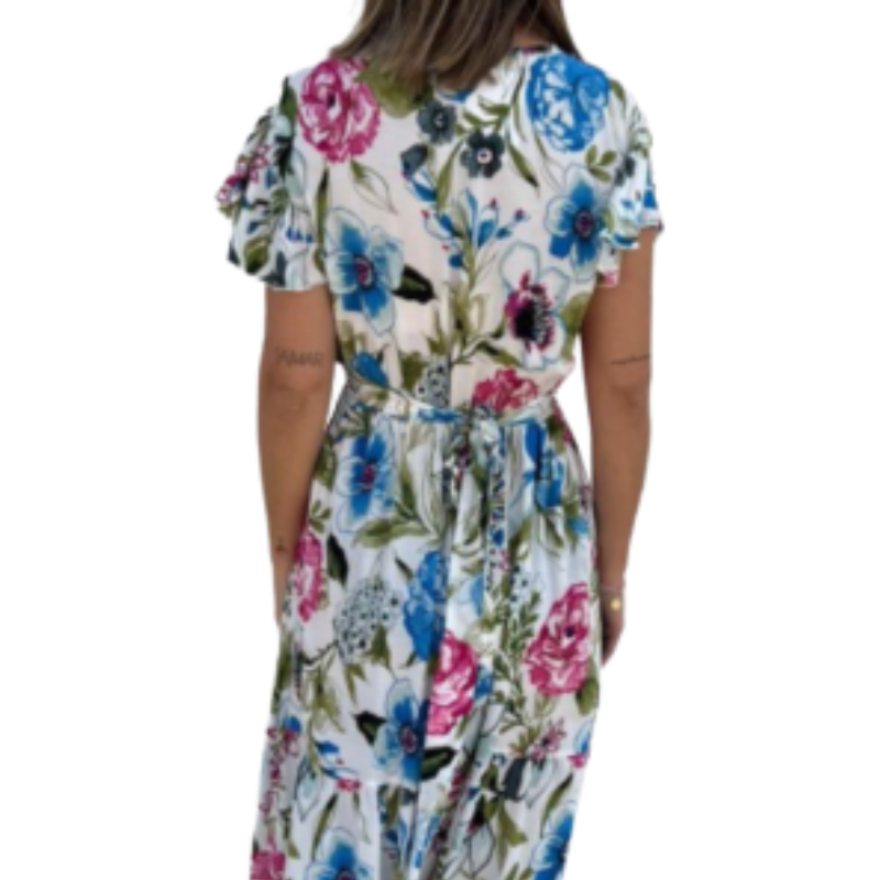 vestido azul, ¡Qué Guay! Guatemala, moda