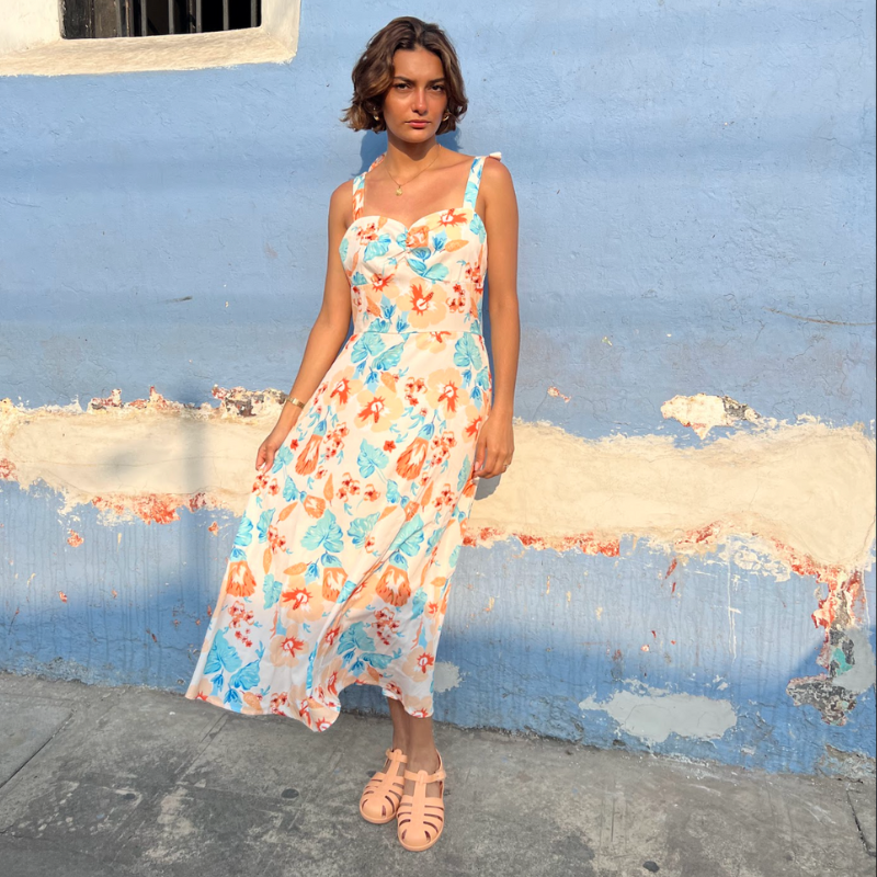 Vestido tirantes floreado ¡Qué Guay! Guatemala