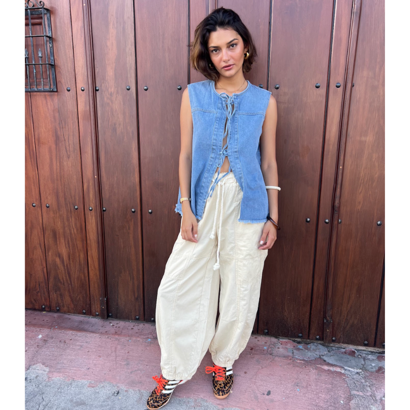 Chaleco lona coquette ¡Qué Guay! Guatemala