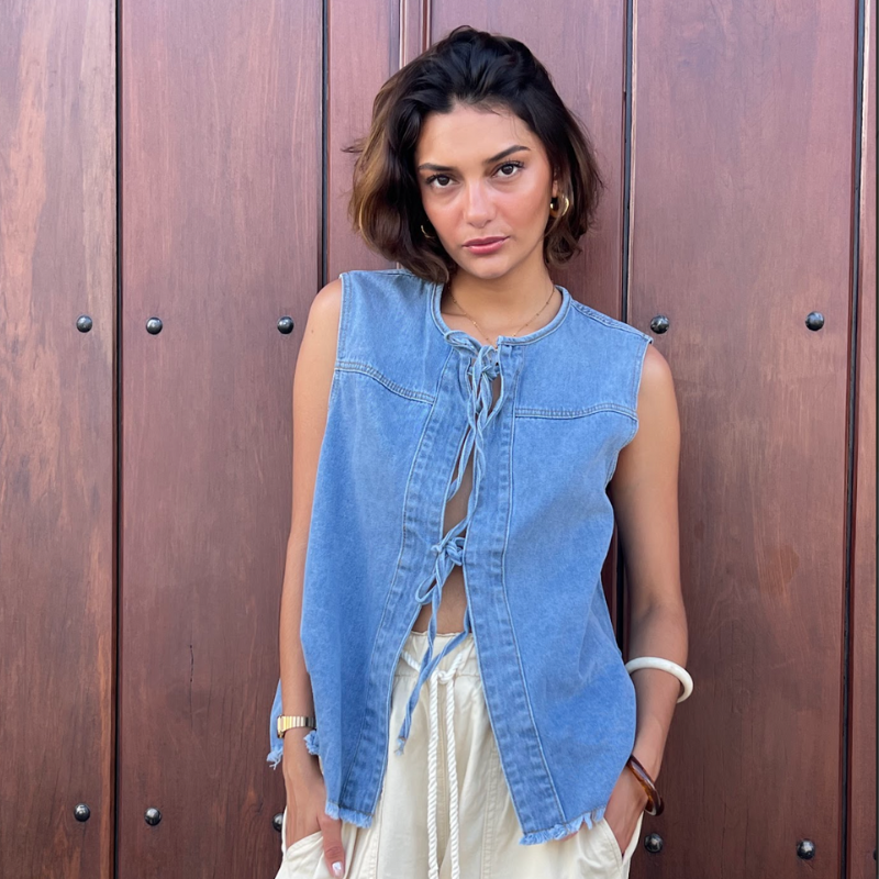 Chaleco lona coquette ¡Qué Guay! Guatemala