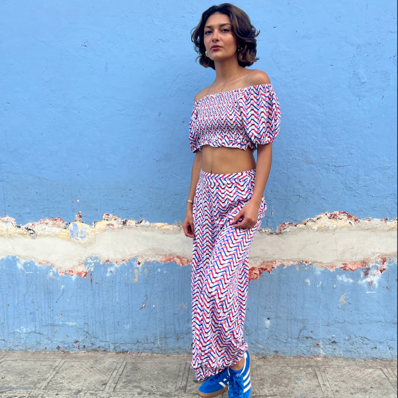 top y pantalón estampado ¡Qué Guay! Guatemala