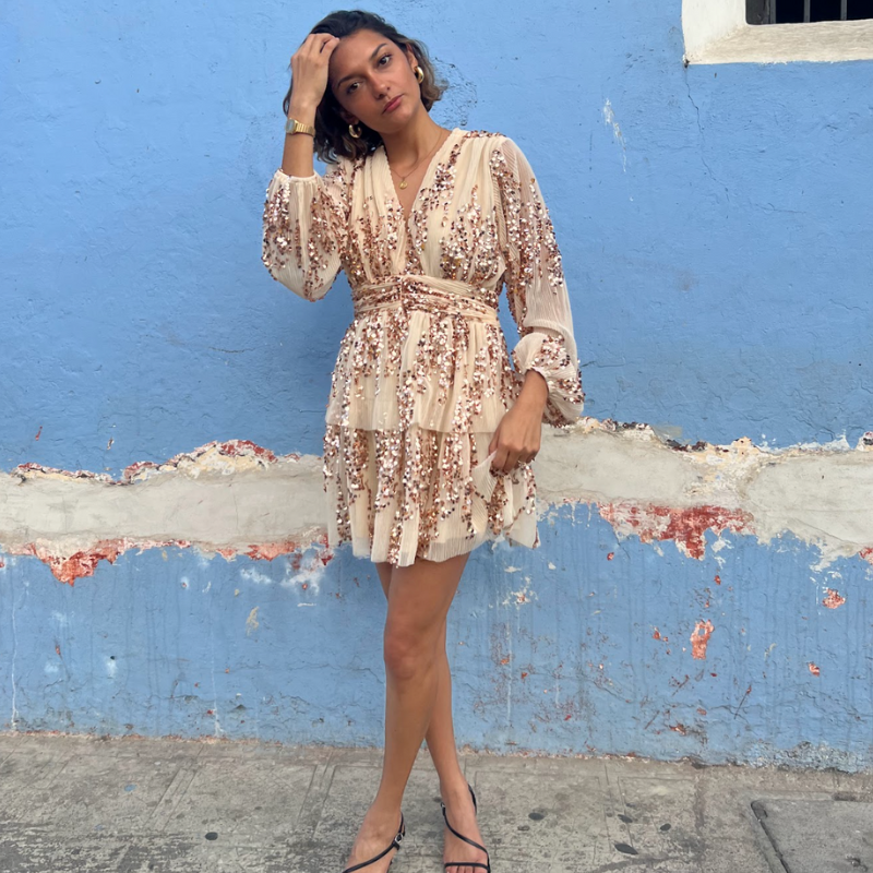 vestido lentejuelas ¡Qué Guay! Guatemala