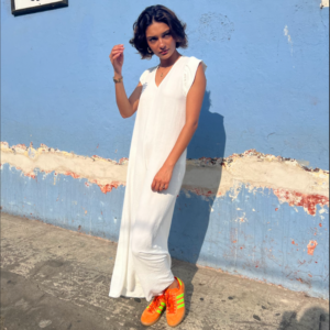 Mono sin mangas blanco