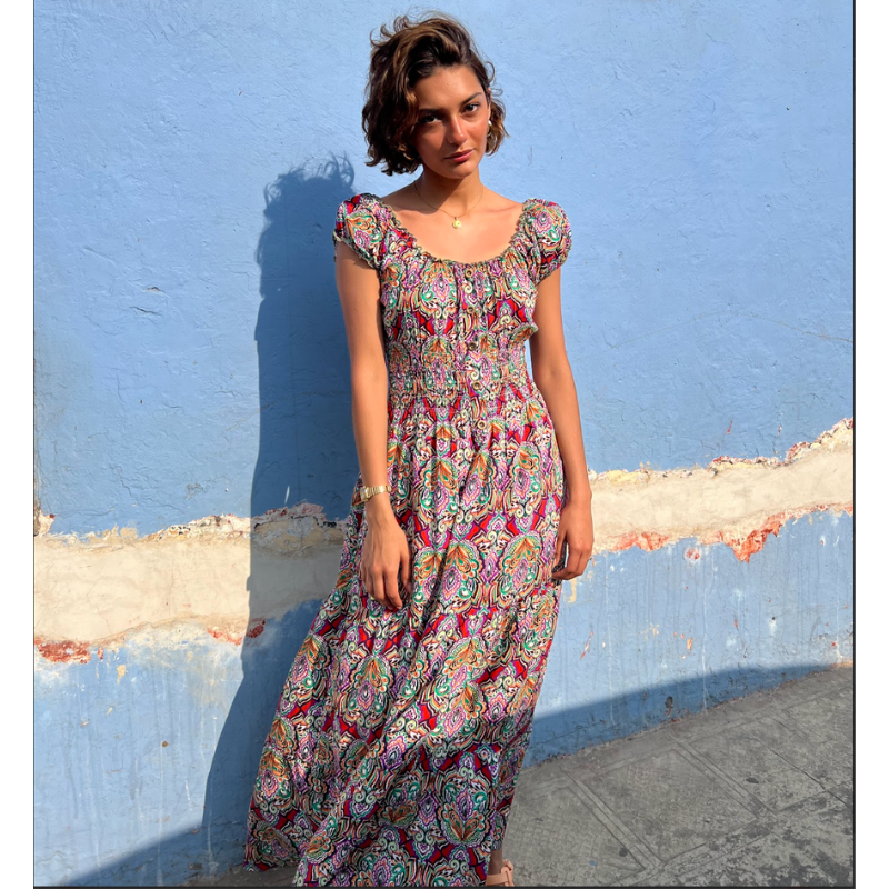 vestido sin mangas largo ¡Qué Guay! Guatemala