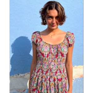 Vestido sin mangas largo